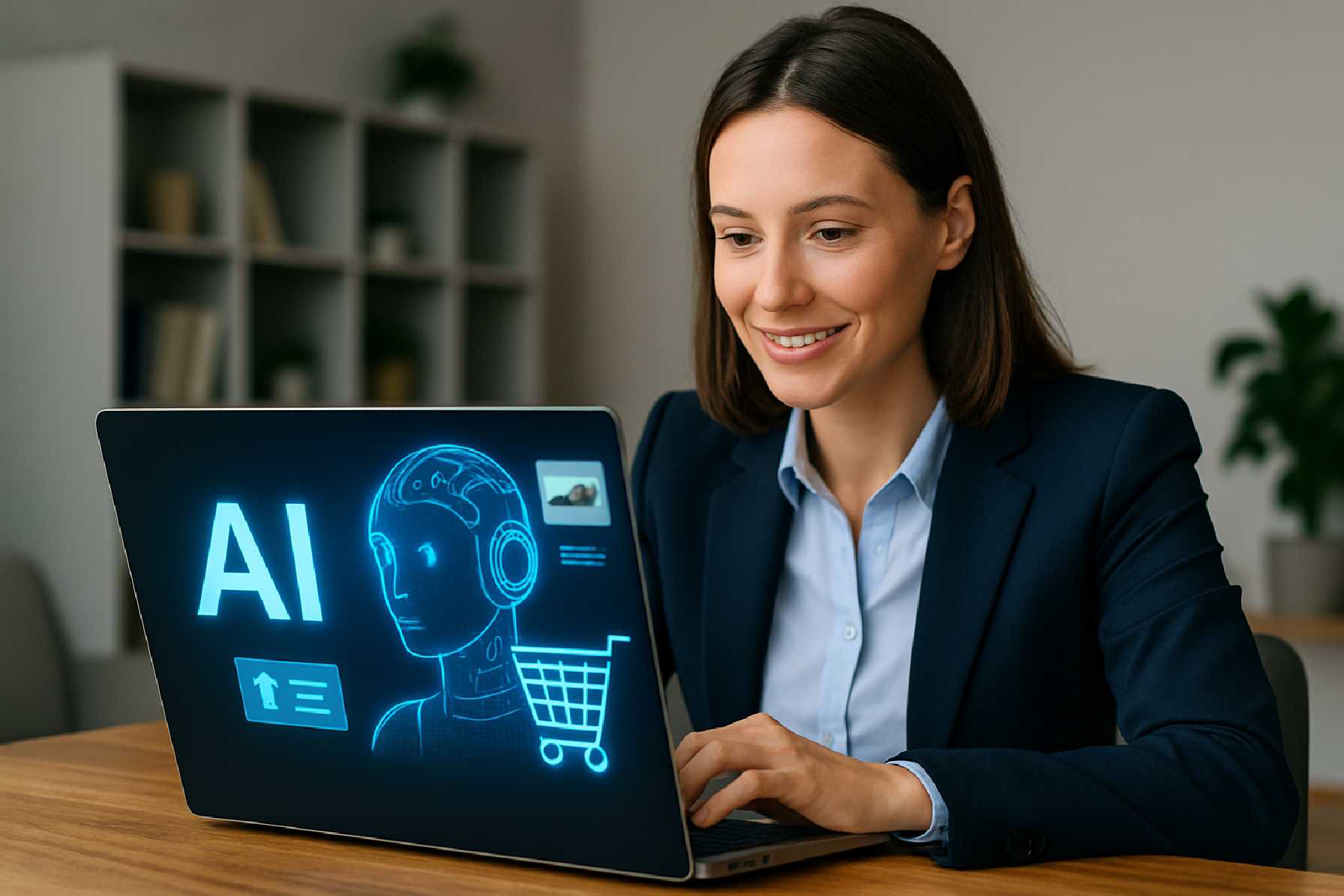 איך AI משפר חנות וירטואלית