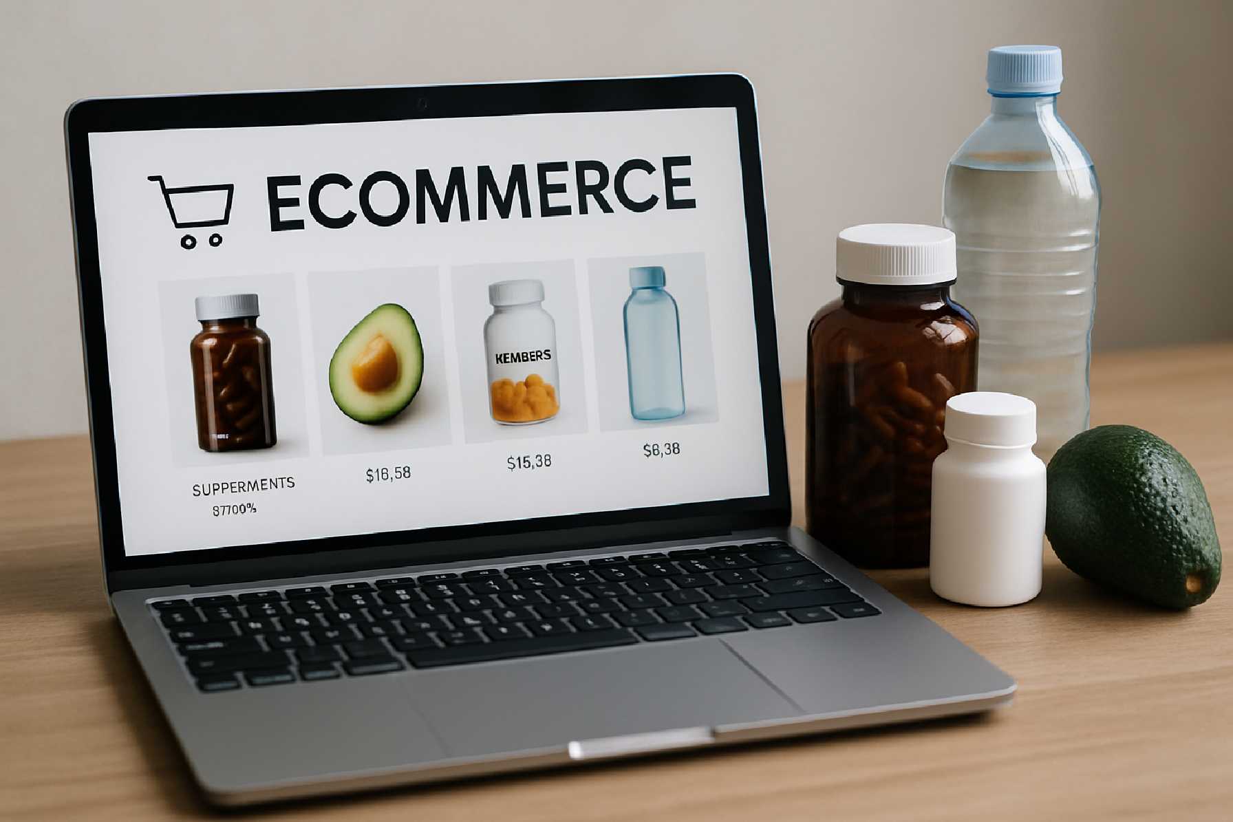 בניית אתר ecommerce למוצרי בריאות