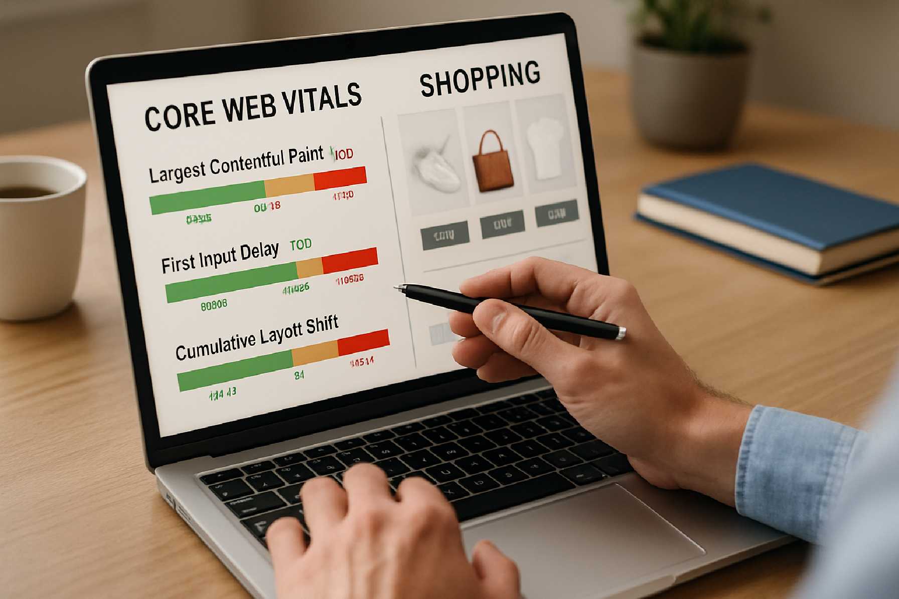 איך Core Web Vitals משפיעים על חנות אונליין