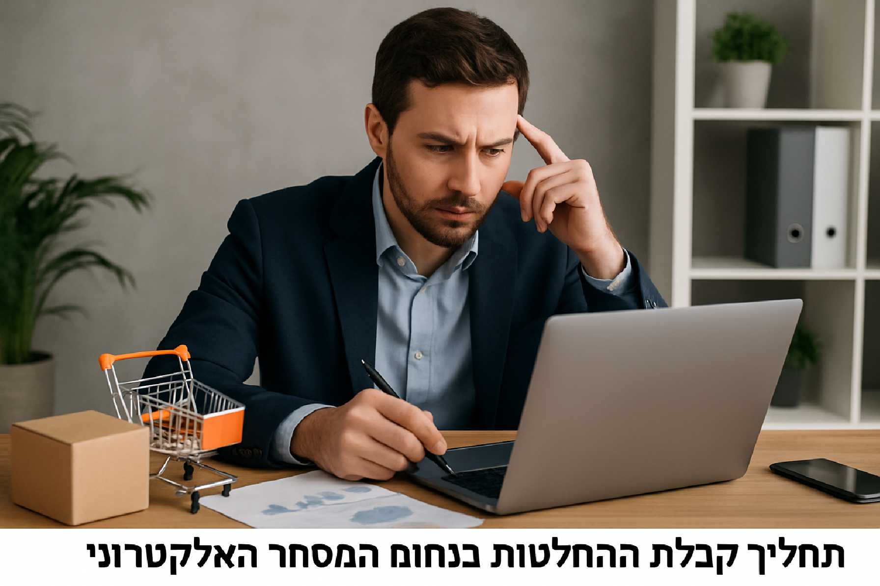 תהליך קבלת ההחלטות בתחום המסחר האלקטרוני
