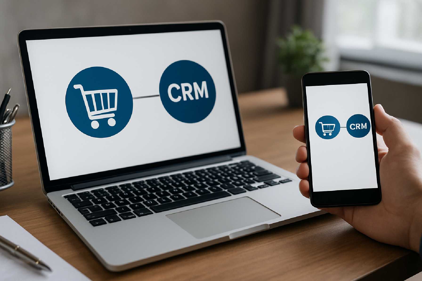 בניית אתר מכירות עם חיבור ל־CRM