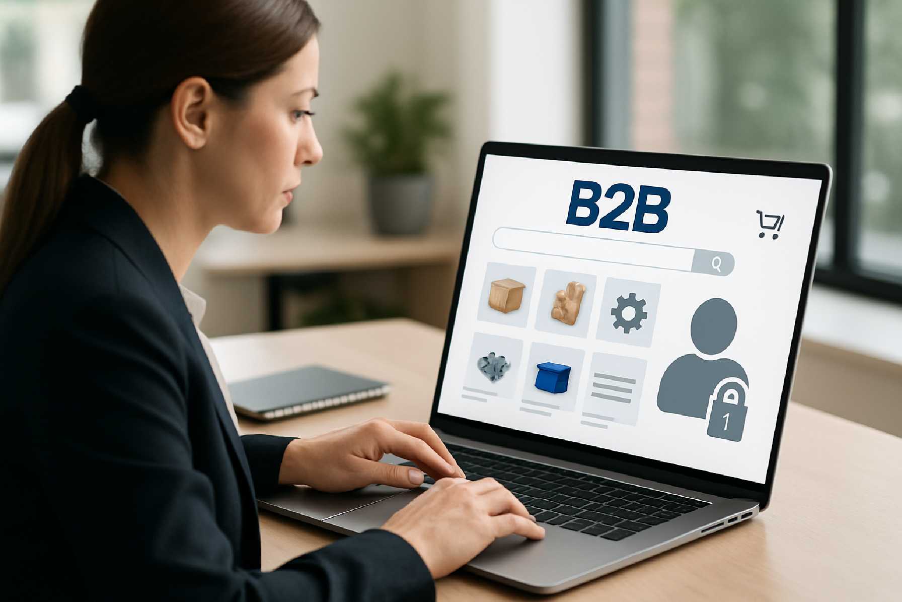 אתר B2B עם הרשאות משתמשים