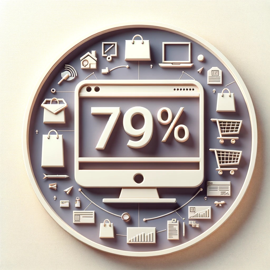 79% מהצרכנים קונים אונליין מדי חודש 